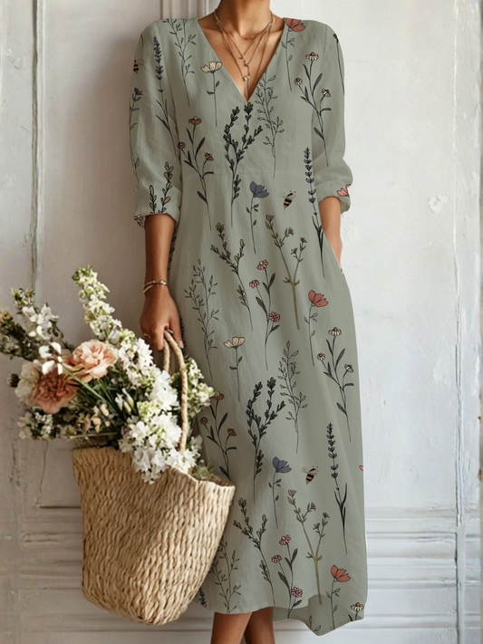 AMAYA™ | VESTIDO LARGO BOHEMIO