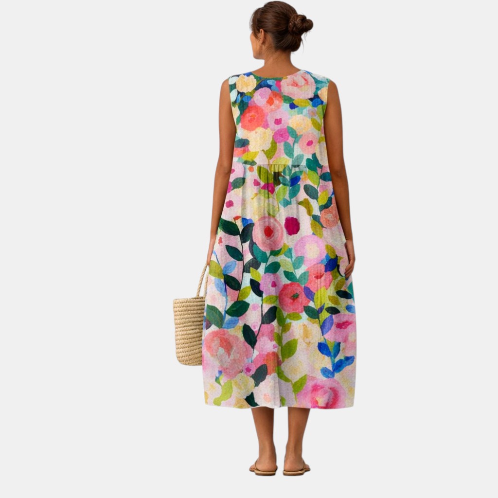 ANA™ | VESTIDO MIDI DEL DÍA A DÍA