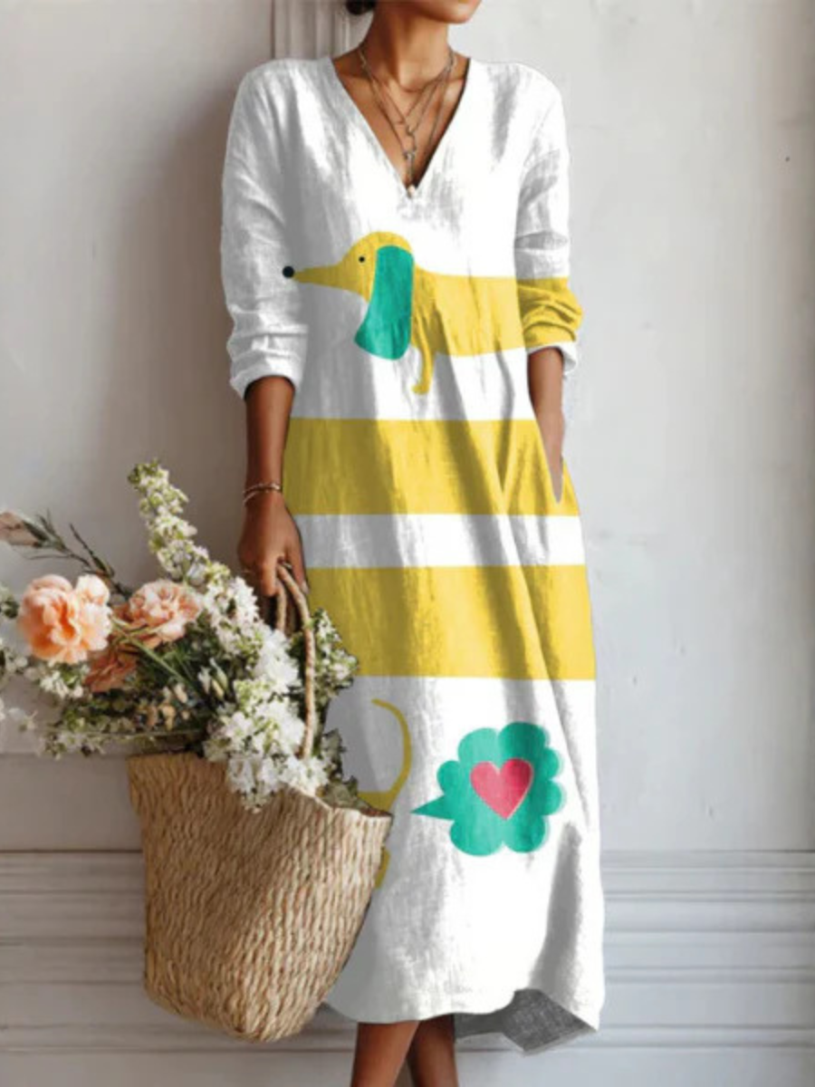 ADELAIDA™ | VESTIDO LARGO BOHEMIO