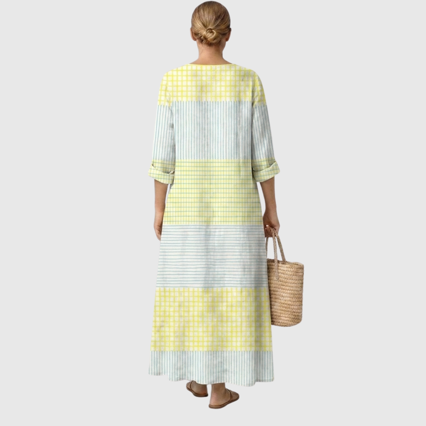 JIMENA™ | VESTIDO DE LINO ELEGANCIA NATURAL