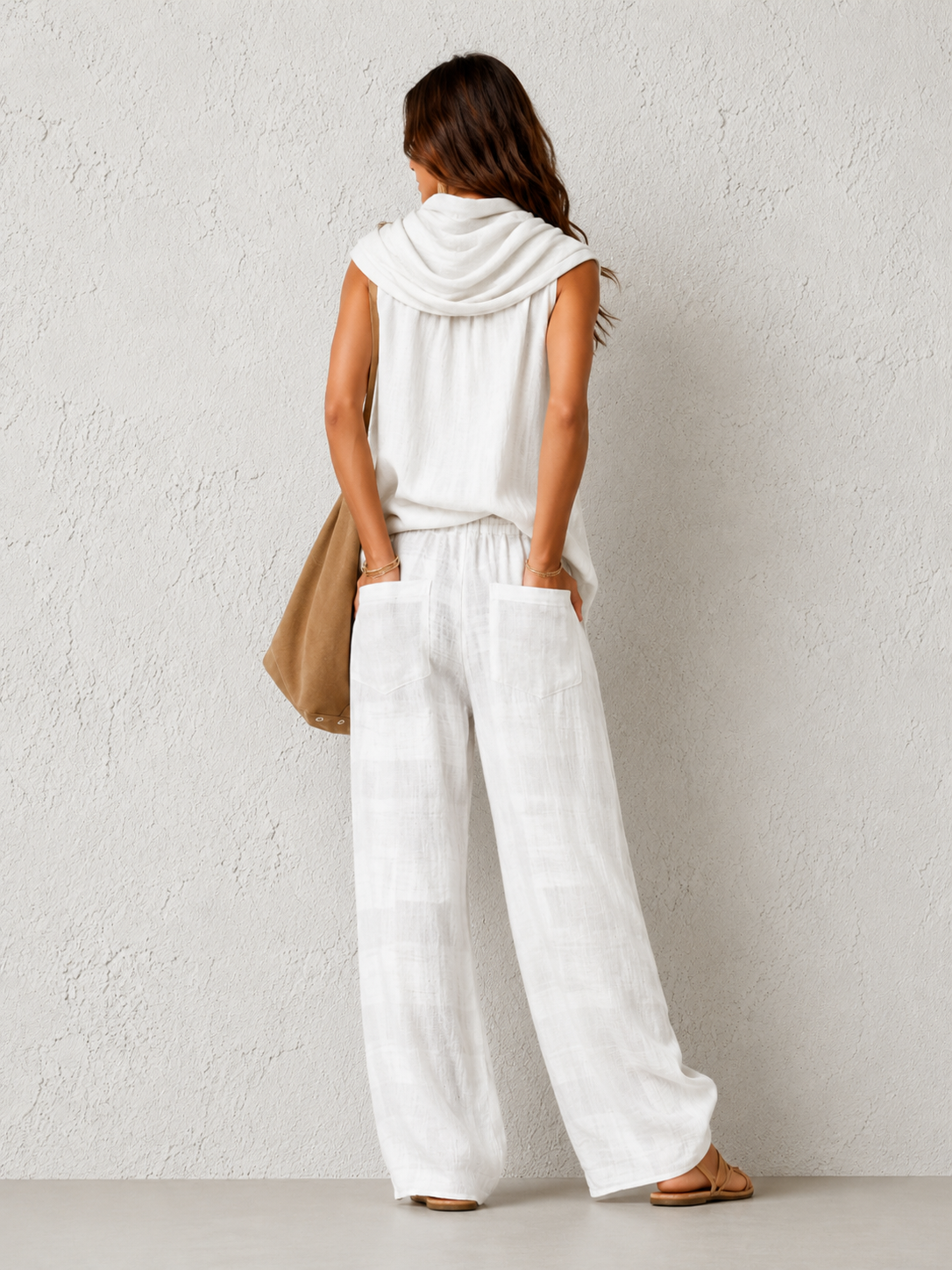 BELISA™ | CONJUNTO NATURAL CÓMODO Y ELEGANTE BLANCO