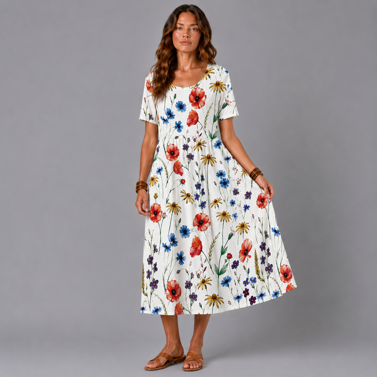 DAFNE™ | VESTIDO DE ESTAMPADO FLORAL