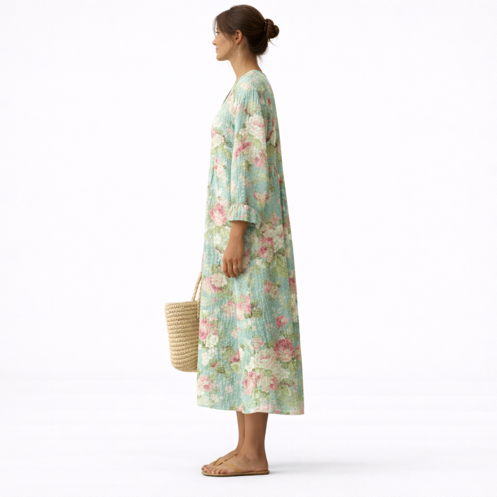 VILMA™ | VESTIDO FLORAL DELICADO