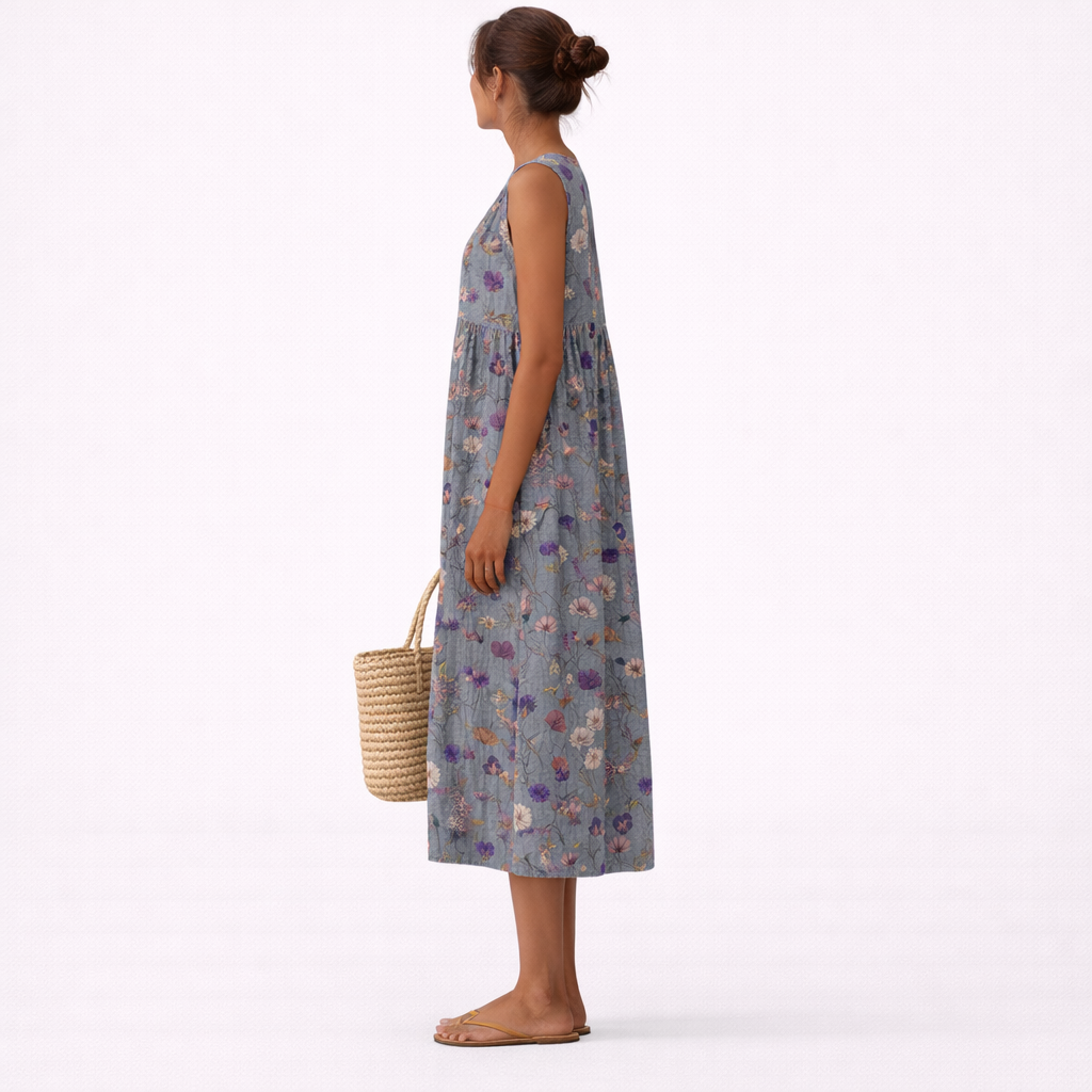 CASILDA™ | VESTIDO MIDI DEL DÍA A DÍA