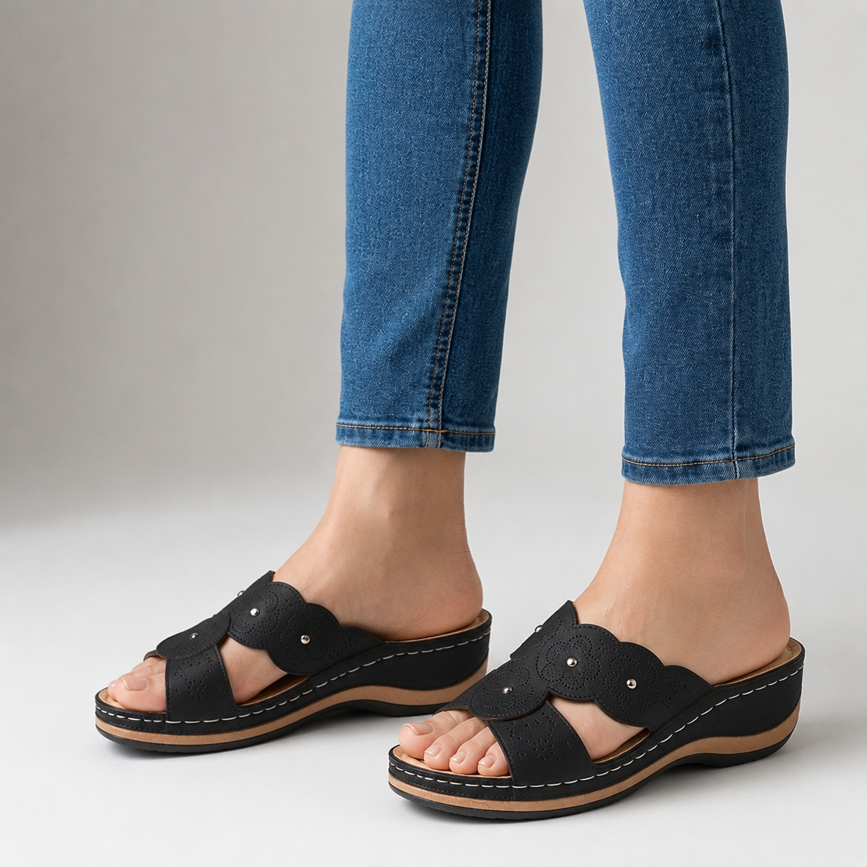 GINEVRA - SANDALIA CÓMODA MUJER
