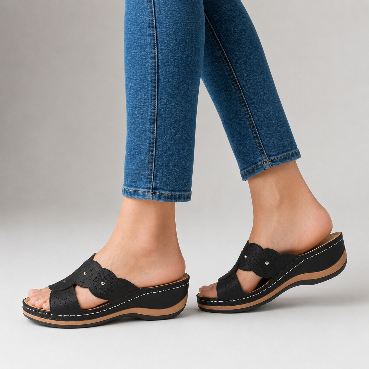 GINEVRA - SANDALIA CÓMODA MUJER
