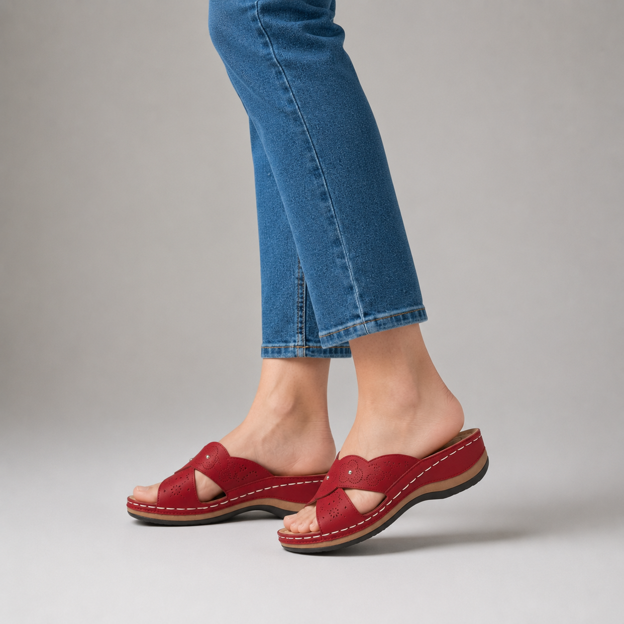 GINEVRA - SANDALIA CÓMODA MUJER