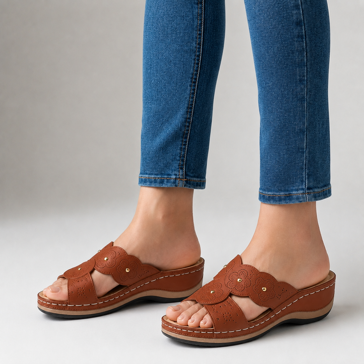 GINEVRA - SANDALIA CÓMODA MUJER