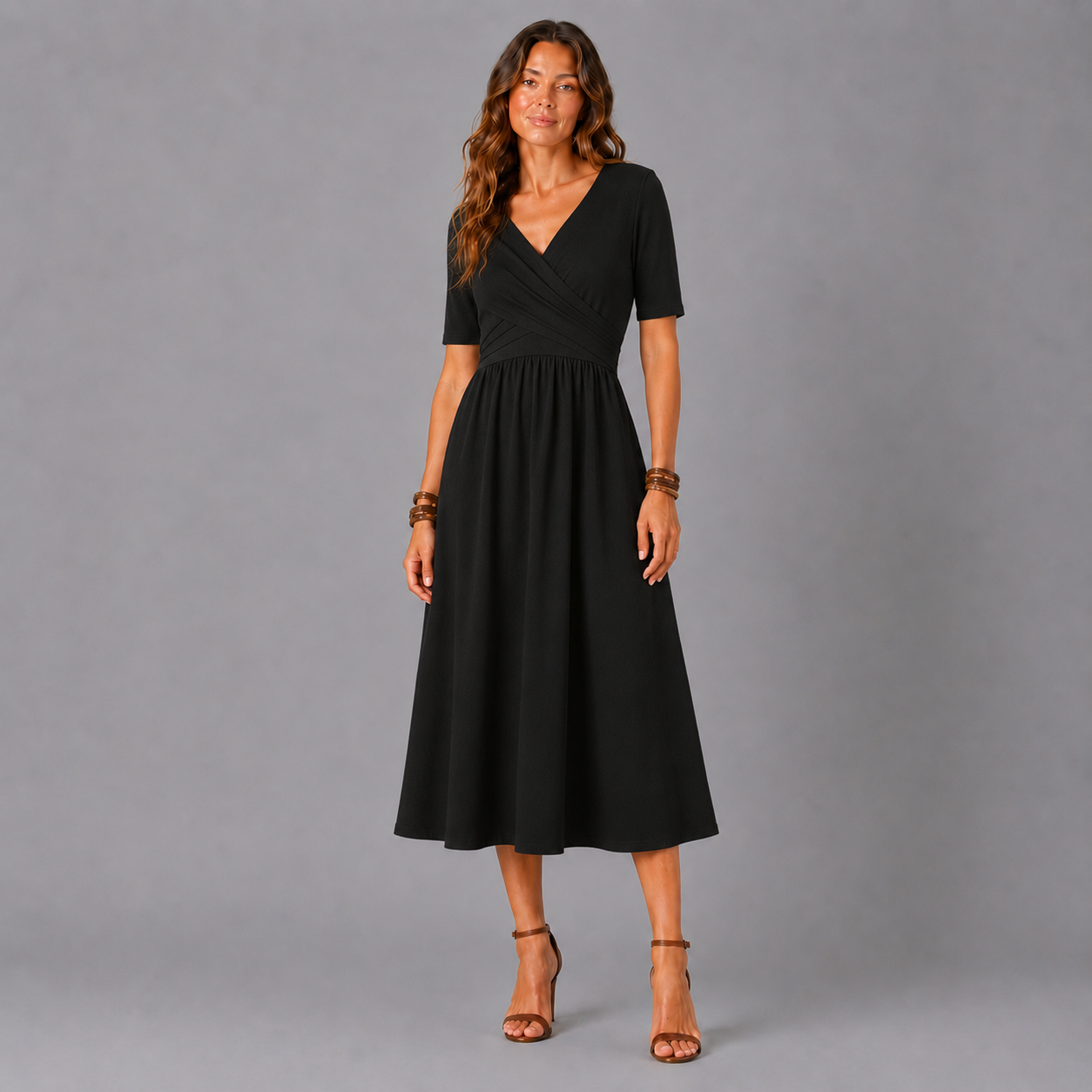 AIDA | VESTIDO ELEGANTE MIDI