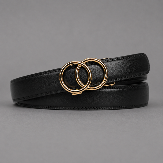 CINTURON MODERNO | NEGRO