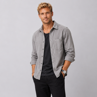 DENNIS | SOBRECAMISA DE PANA PARA HOMBRE