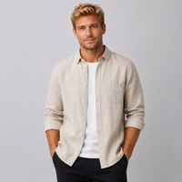 EZIO | CAMISA DE ALGODÓN CASUAL