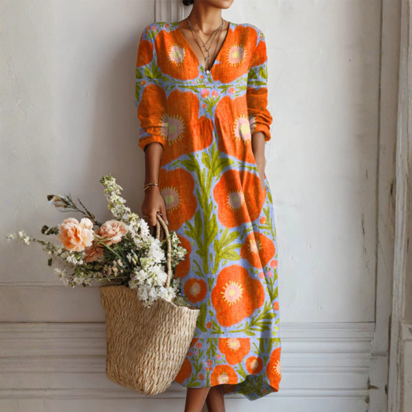 ALBA™ | VESTIDO FLORAL ENCANTADOR