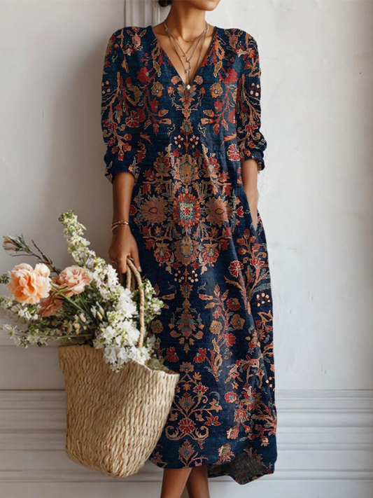 PERLA™ | VESTIDO LARGO BOHEMIO
