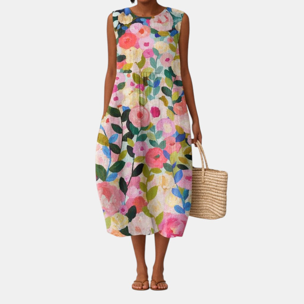 ANA™ | VESTIDO MIDI DEL DÍA A DÍA