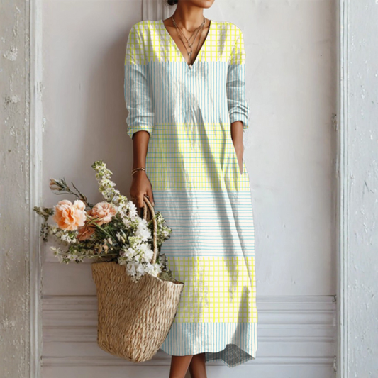 JIMENA™ | VESTIDO DE LINO ELEGANCIA NATURAL