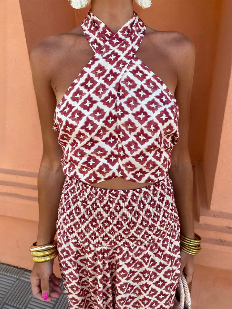 Conjunto Elegante con Hombros Descubiertos - Maison Claire et Sylvie
