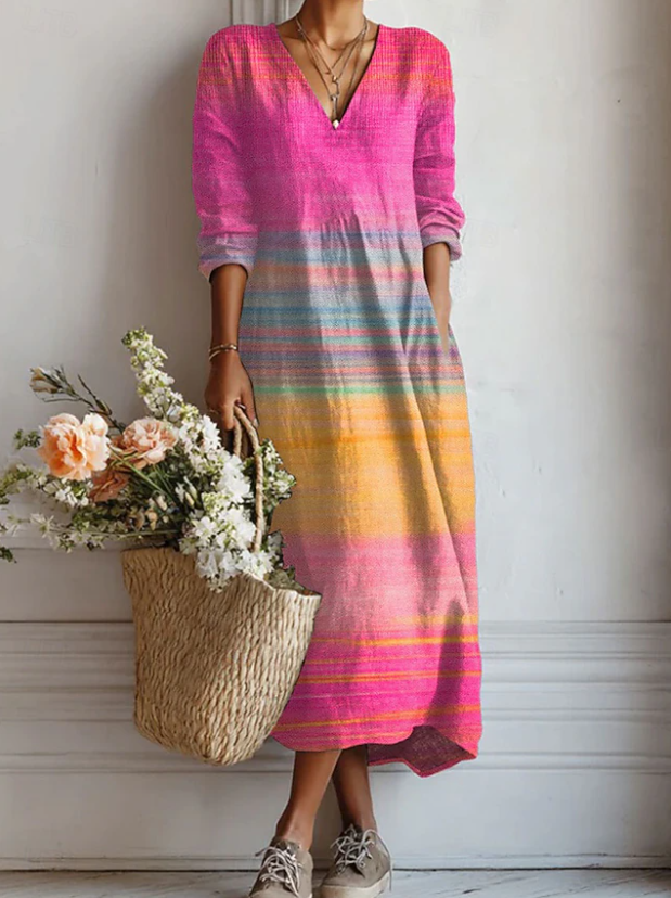 LORETO™ | VESTIDO LARGO BOHEMIO