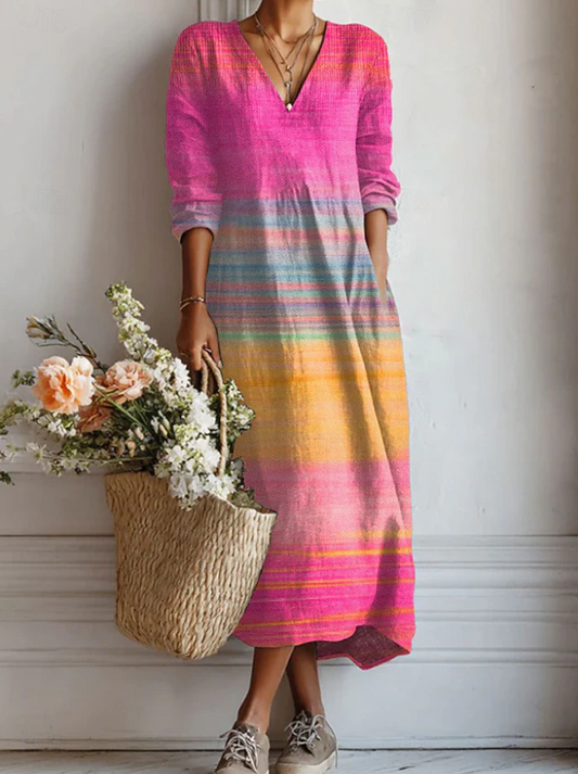 LORETO™ | VESTIDO LARGO BOHEMIO