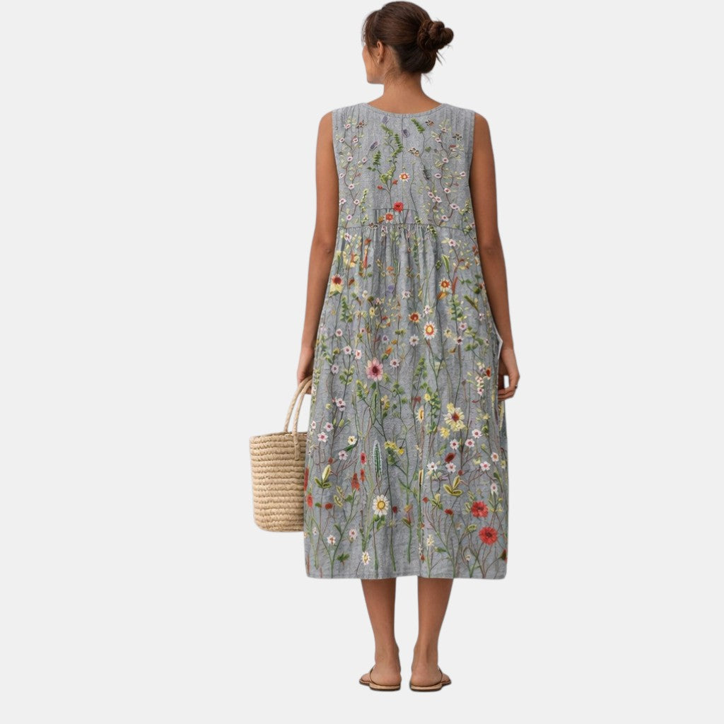 LEONOR™ | VESTIDO MIDI DEL DÍA A DÍA
