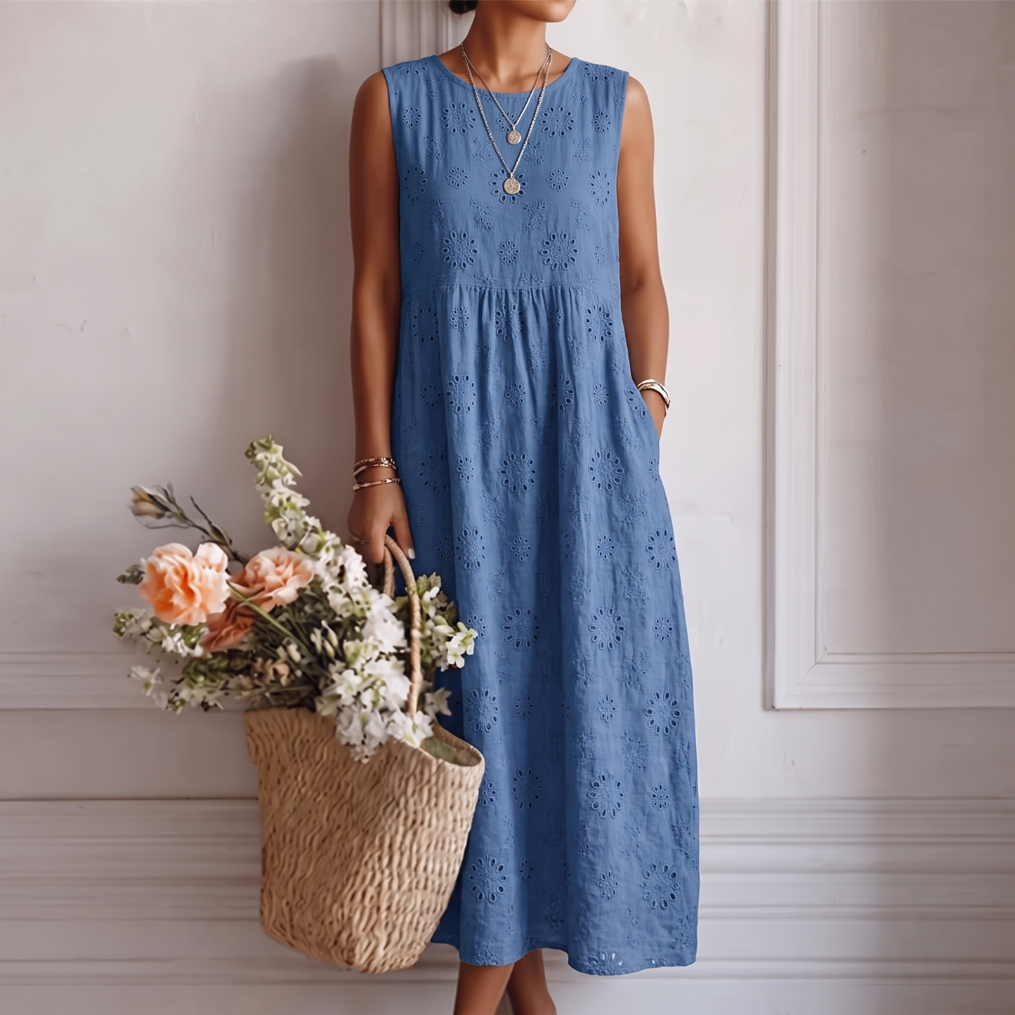 ARIADNA™ | VESTIDO MIDI DE VERANO DEL DÍA A DÍA