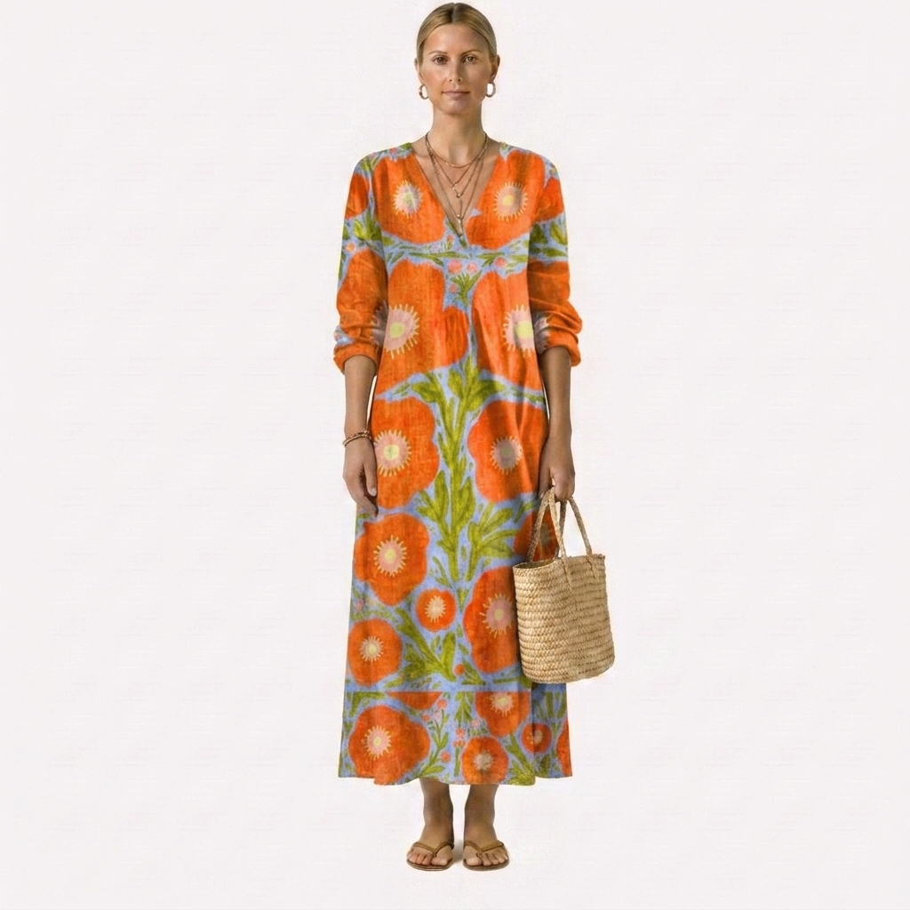 ALBA™ | VESTIDO FLORAL ENCANTADOR