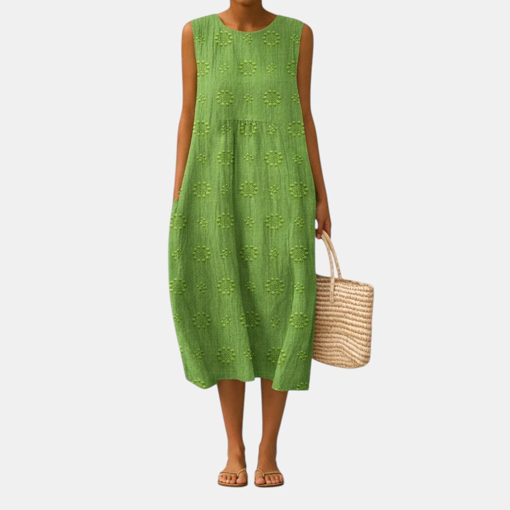 OLIVIA™ | VESTIDO MIDI FRESCO DEL DÍA A DÍA