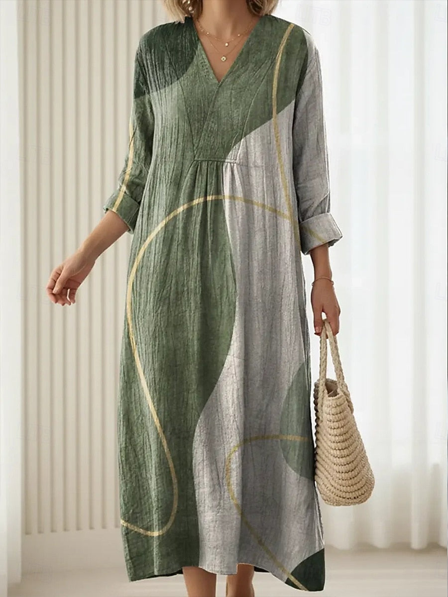 MILENA™ | VESTIDO LARGO BOHEMIO